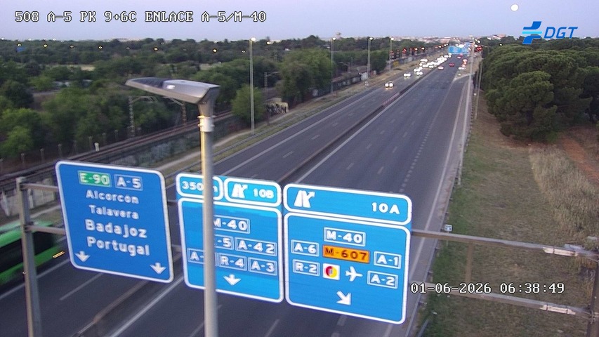 Madrid — A-5 km 10