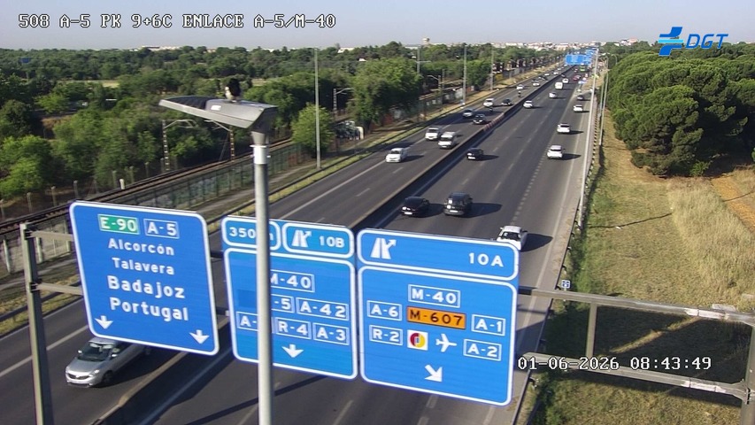 Madrid — A-5 km 10