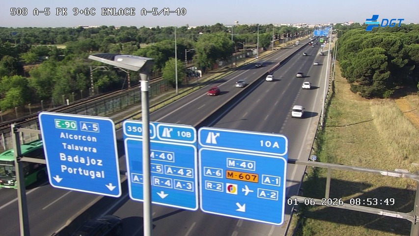 Madrid — A-5 km 10