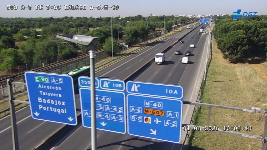 Madrid — A-5 km 10