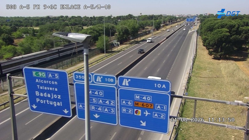 Madrid — A-5 km 10