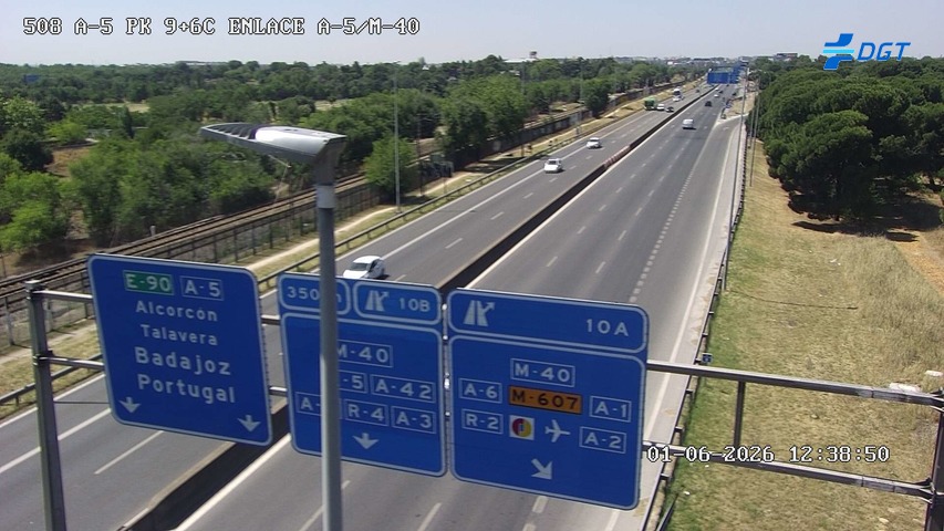 Madrid — A-5 km 10