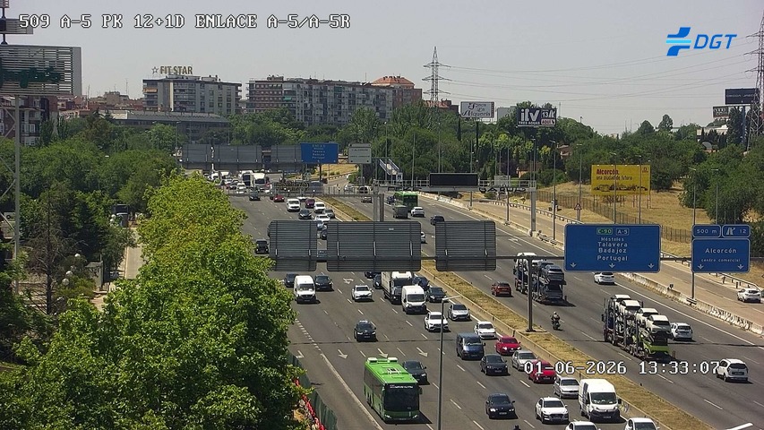 Madrid — A-5 km 12