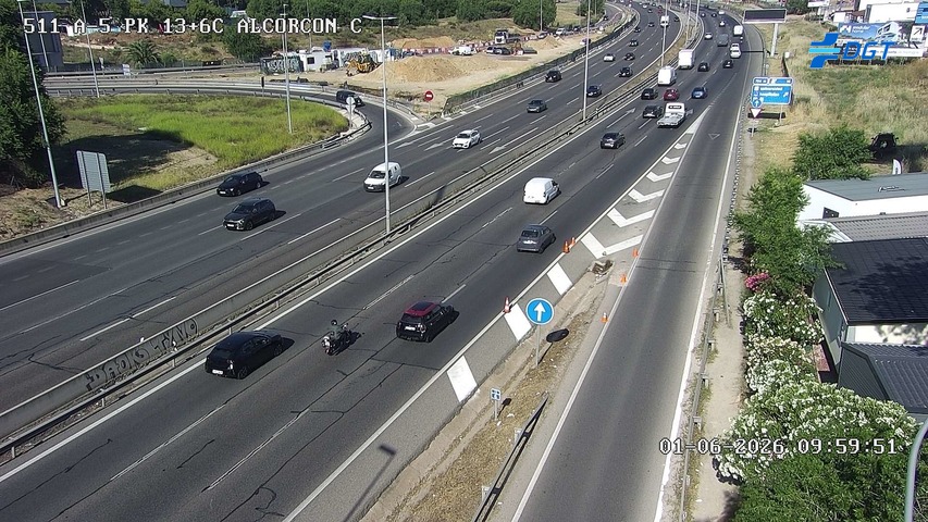Madrid — A-5 km 14