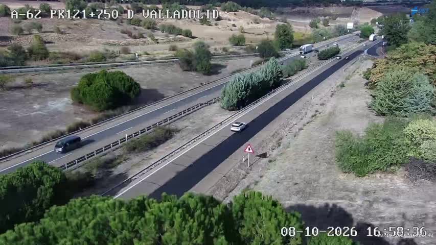 Cámara de tráfico en la A-62, km 121.75