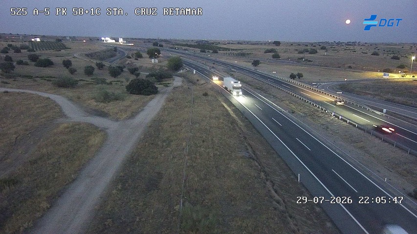 Cámara Santa Cruz Retamar (Km 58.1)