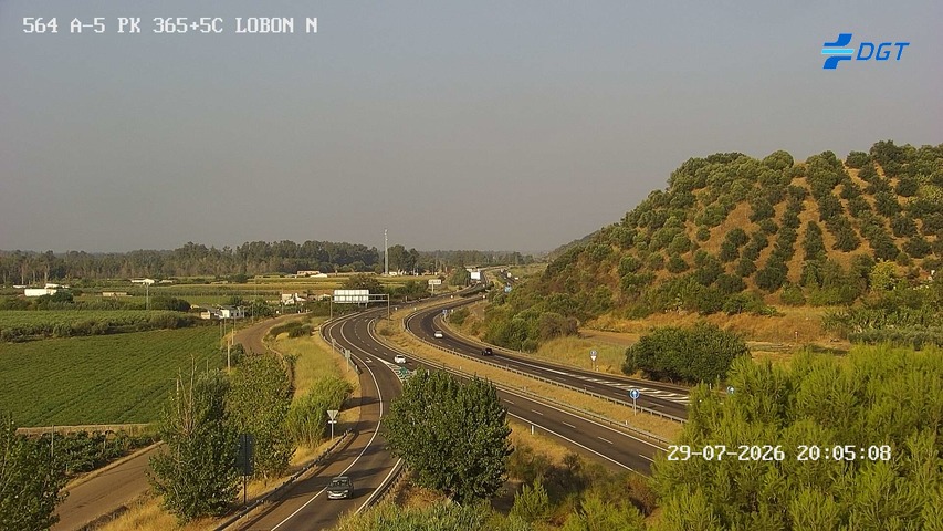 Cámara de tráfico A-5 Badajoz KM 365,5