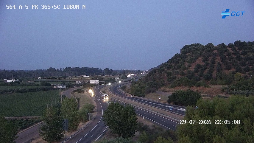 Cámara de tráfico A-5 Badajoz KM 365,5