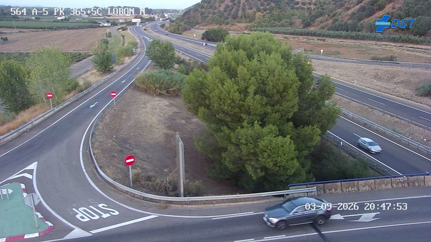 Cámara de tráfico A-5 Badajoz KM 365,5
