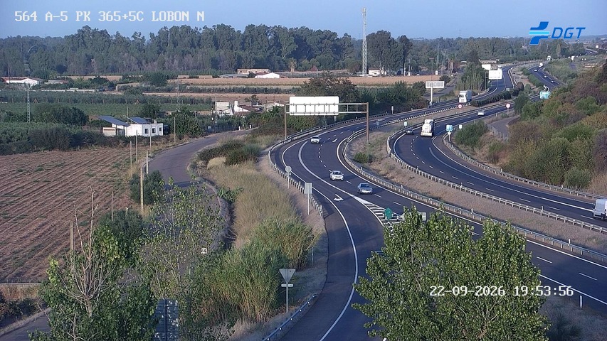 Cámara de tráfico A-5 Badajoz KM 365,5