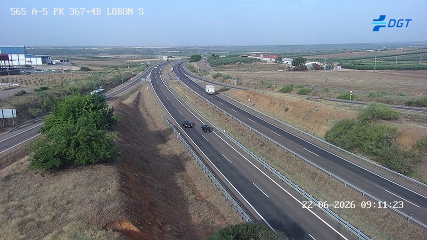 Cámara de tráfico A-5 Badajoz KM 367,4