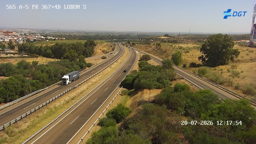Cámara de tráfico A-5 Badajoz KM 367,4