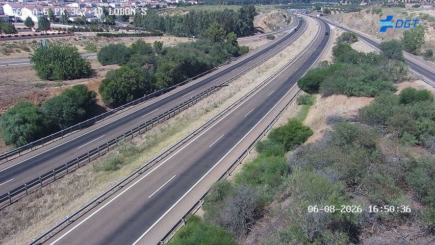 Cámara de tráfico A-5 Badajoz KM 367,4