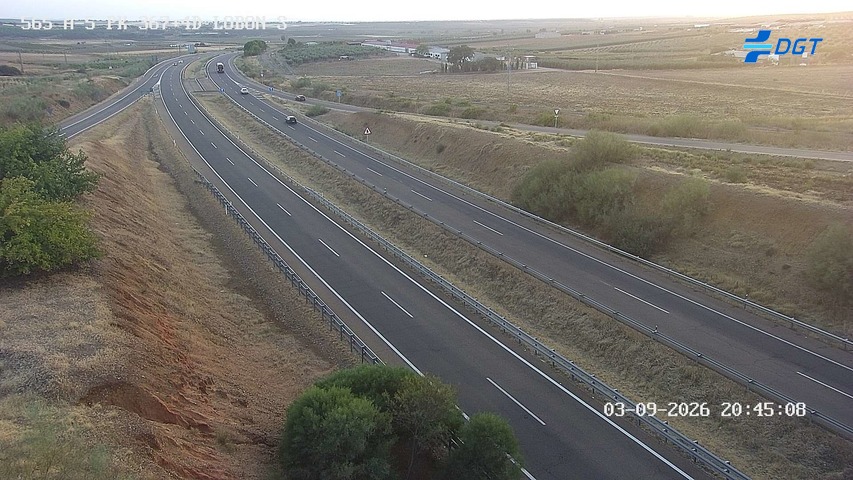 Cámara de tráfico A-5 Badajoz KM 367,4
