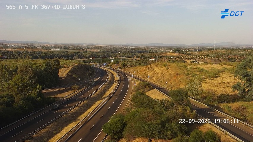 Cámara de tráfico A-5 Badajoz KM 367,4