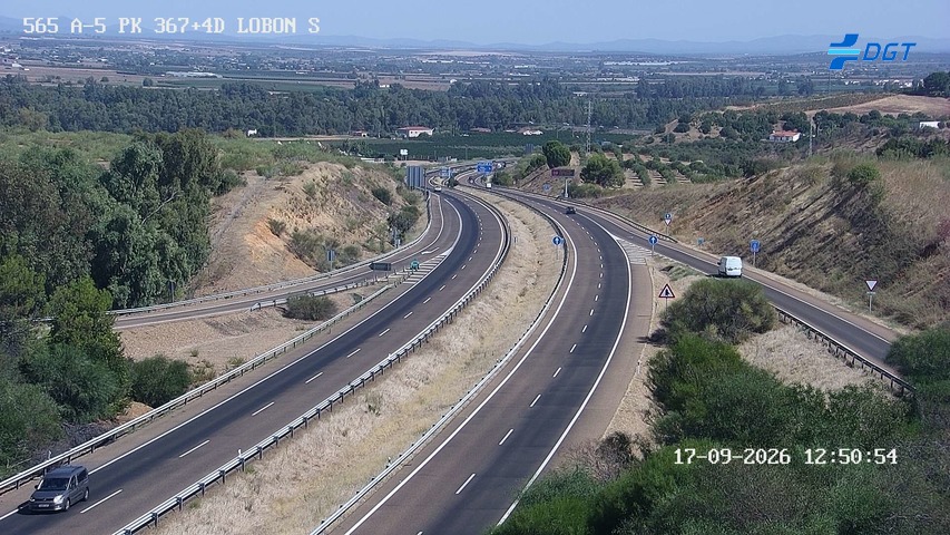 Cámara de tráfico A-5 Badajoz KM 367,4