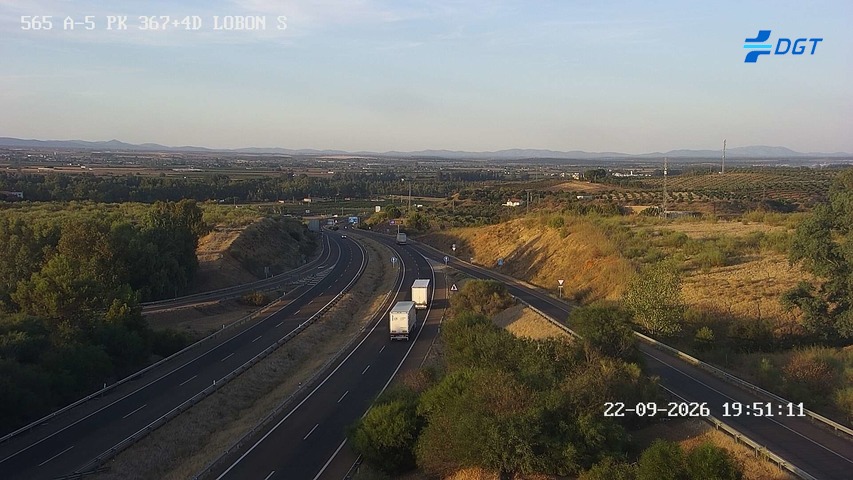 Cámara de tráfico A-5 Badajoz KM 367,4