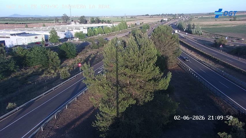 Cámara de tráfico A-5 Badajoz KM 379,9