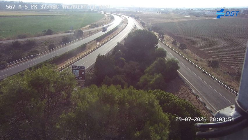Cámara de tráfico A-5 Badajoz KM 379,9