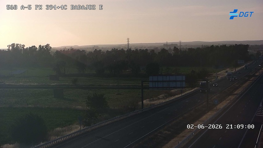Cámara de tráfico A-5 Badajoz KM 394,4