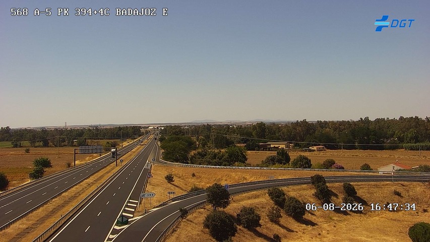 Cámara de tráfico A-5 Badajoz KM 394,4