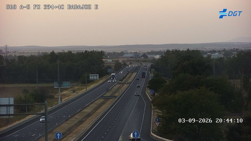 Cámara de tráfico A-5 Badajoz KM 394,4