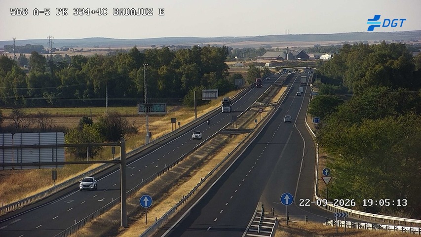 Cámara de tráfico A-5 Badajoz KM 394,4