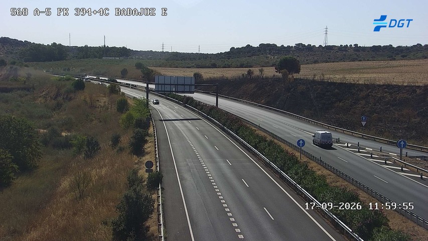Cámara de tráfico A-5 Badajoz KM 394,4
