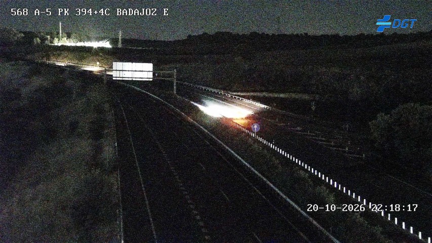 Cámara de tráfico A-5 Badajoz KM 394,4