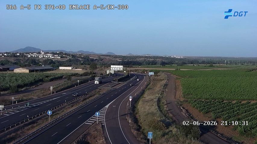 Cámara de tráfico A-5 Badajoz KM 376,0