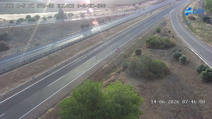 Cámara de tráfico A-5 Badajoz KM 376,0