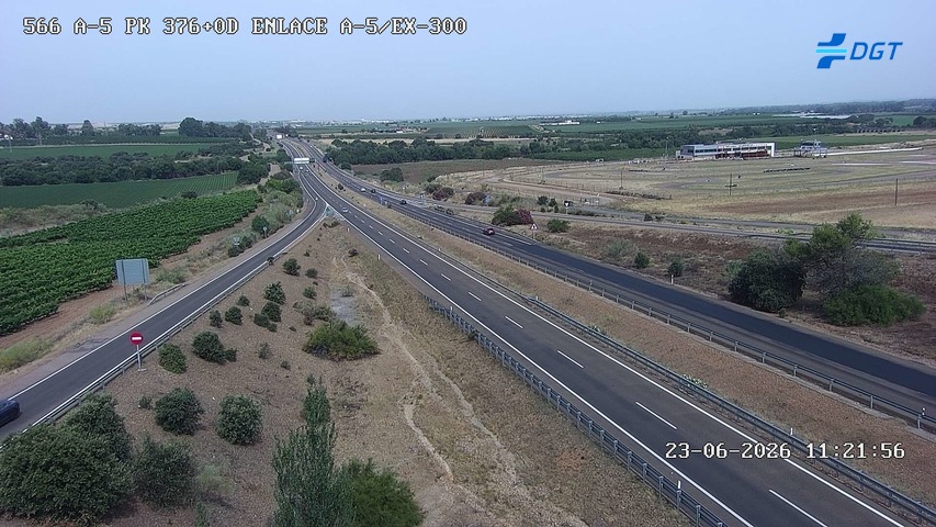 Cámara de tráfico A-5 Badajoz KM 376,0