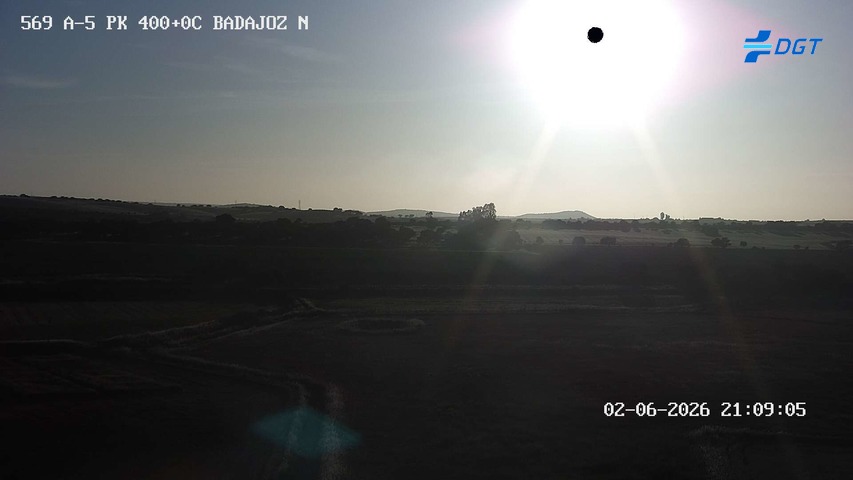 Cámara de tráfico A-5 Badajoz KM 400,0