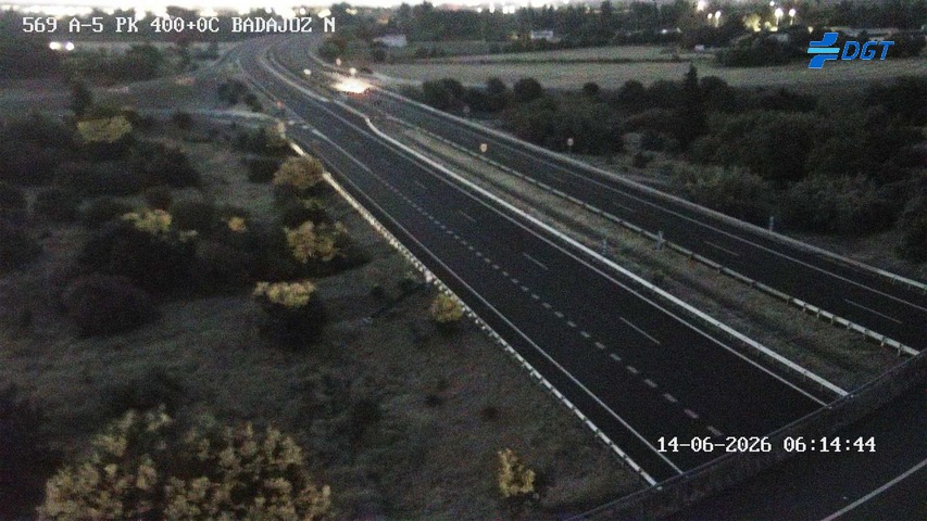 Cámara de tráfico A-5 Badajoz KM 400,0