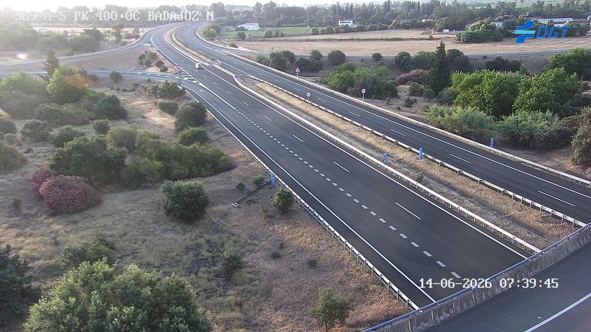 Cámara de tráfico A-5 Badajoz KM 400,0