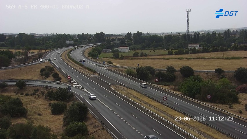 Cámara de tráfico A-5 Badajoz KM 400,0