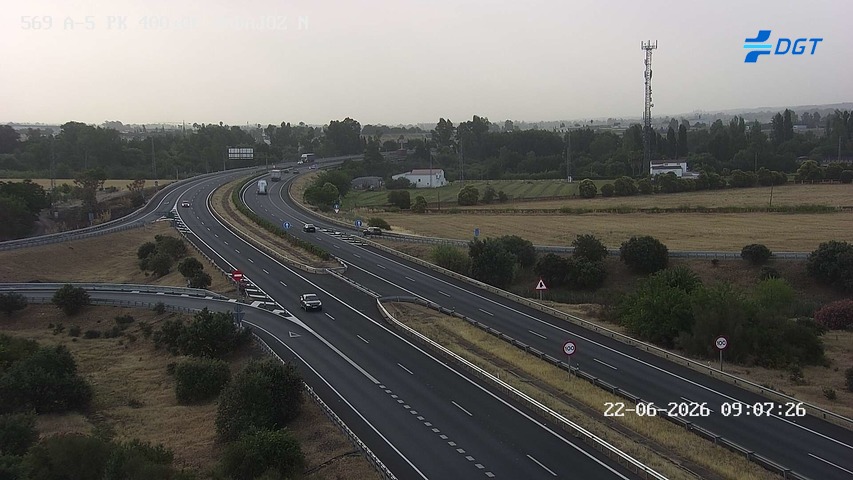 Cámara de tráfico A-5 Badajoz KM 400,0
