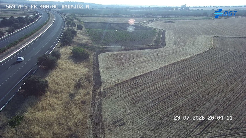 Cámara de tráfico A-5 Badajoz KM 400,0