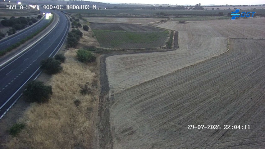 Cámara de tráfico A-5 Badajoz KM 400,0