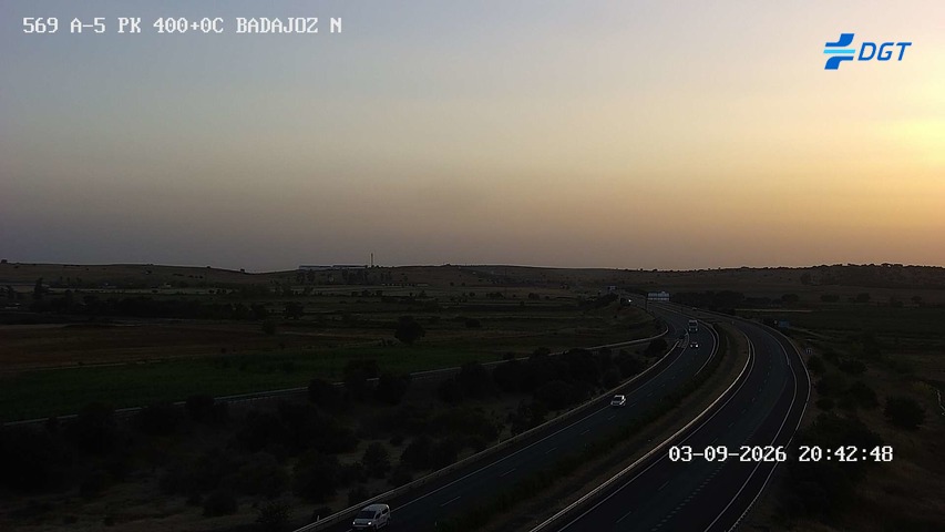 Cámara de tráfico A-5 Badajoz KM 400,0