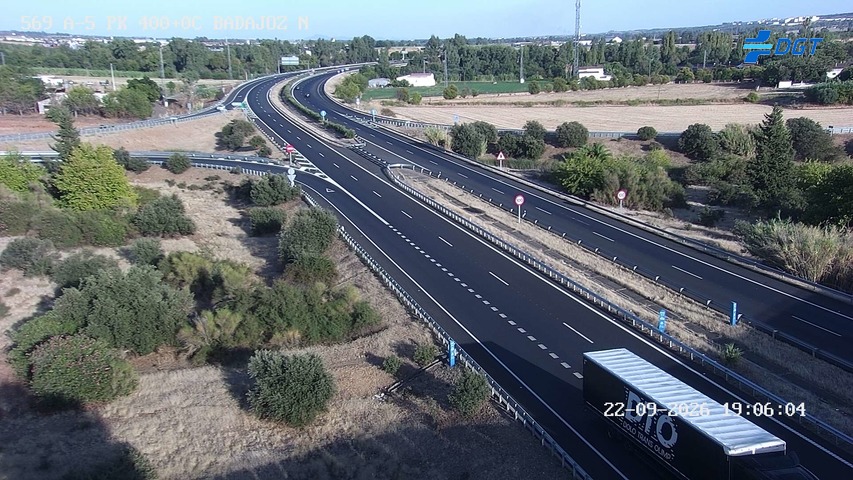 Cámara de tráfico A-5 Badajoz KM 400,0