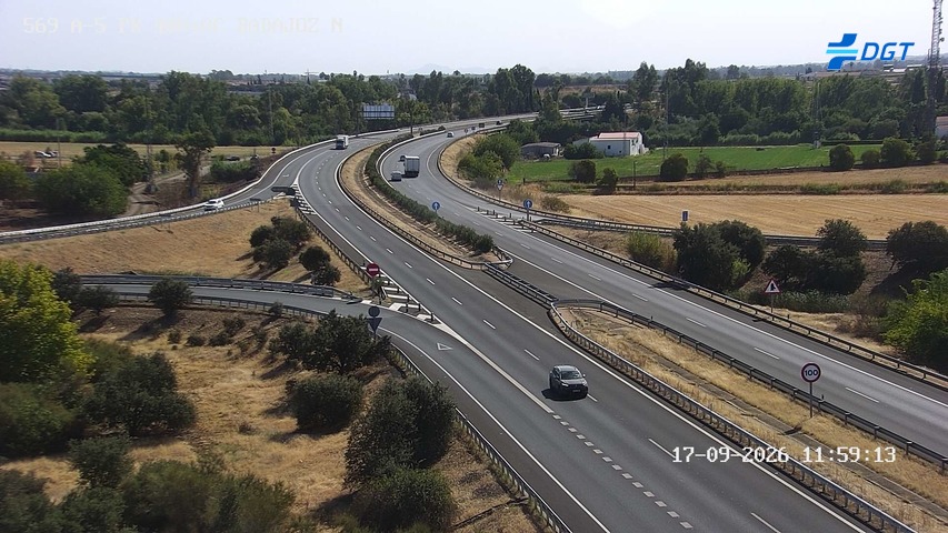 Cámara de tráfico A-5 Badajoz KM 400,0