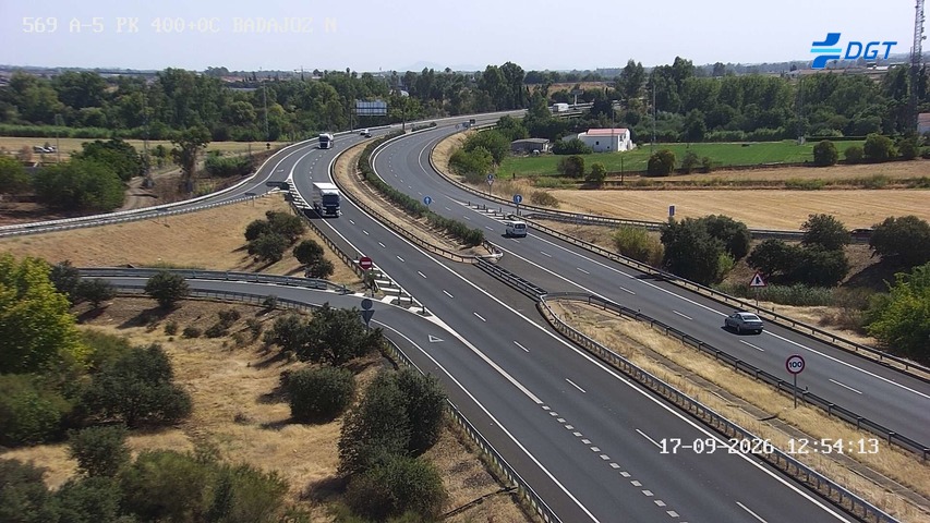 Cámara de tráfico A-5 Badajoz KM 400,0