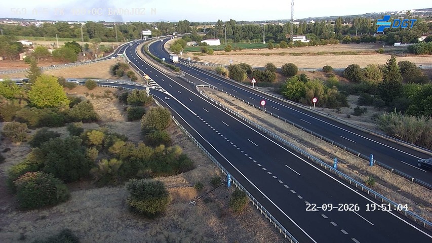 Cámara de tráfico A-5 Badajoz KM 400,0