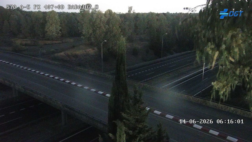 Cámara de tráfico A-5 Badajoz KM 407,0