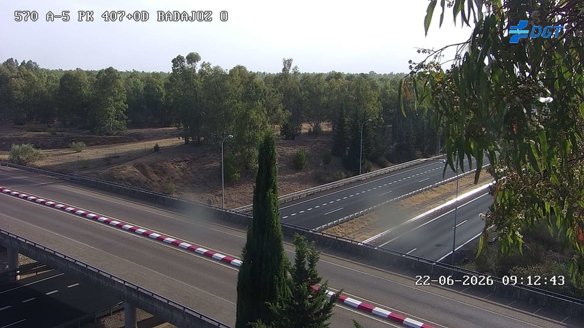Cámara de tráfico A-5 Badajoz KM 407,0