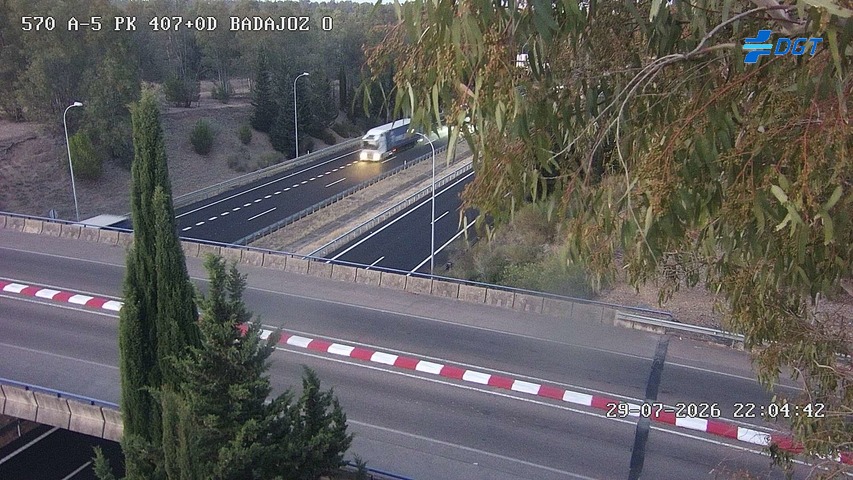 Cámara de tráfico A-5 Badajoz KM 407,0