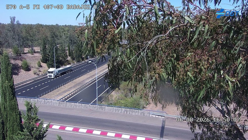 Cámara de tráfico A-5 Badajoz KM 407,0