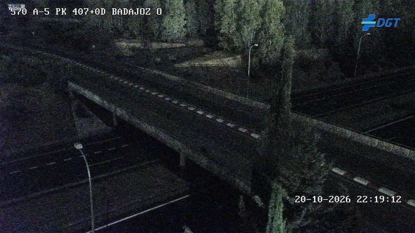 Cámara de tráfico A-5 Badajoz KM 407,0