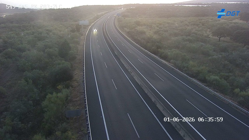 Cáceres — A-5 km 204